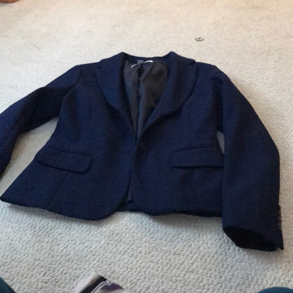 Blue Lacey blazer
